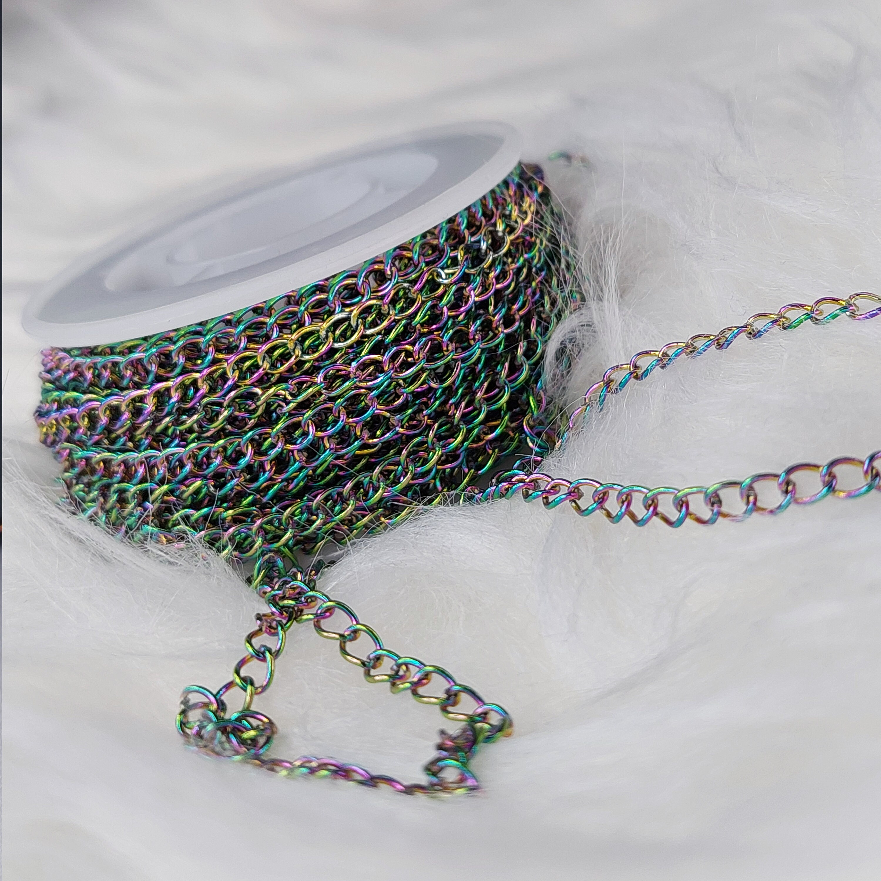 Sk∞ Rainbow Chain Infinity Necklace - Sk∞ - Sk8 - Etsy Canada