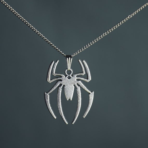 Spiderman Spider Symbol Necklace Peter Parker 