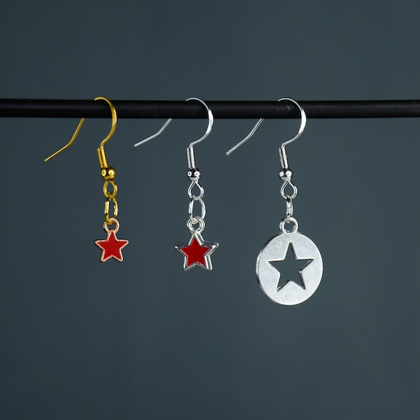 Winter Soldier Earrings - Bucky Barnes -