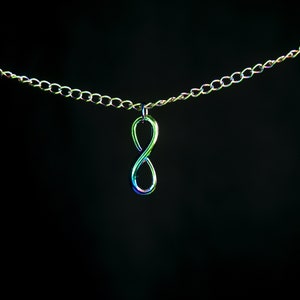 Sk∞ Rainbow Chain Infinity Necklace - Sk∞ - Sk8