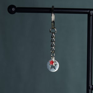 Winter Soldier Keychain - Bucky Barnes -