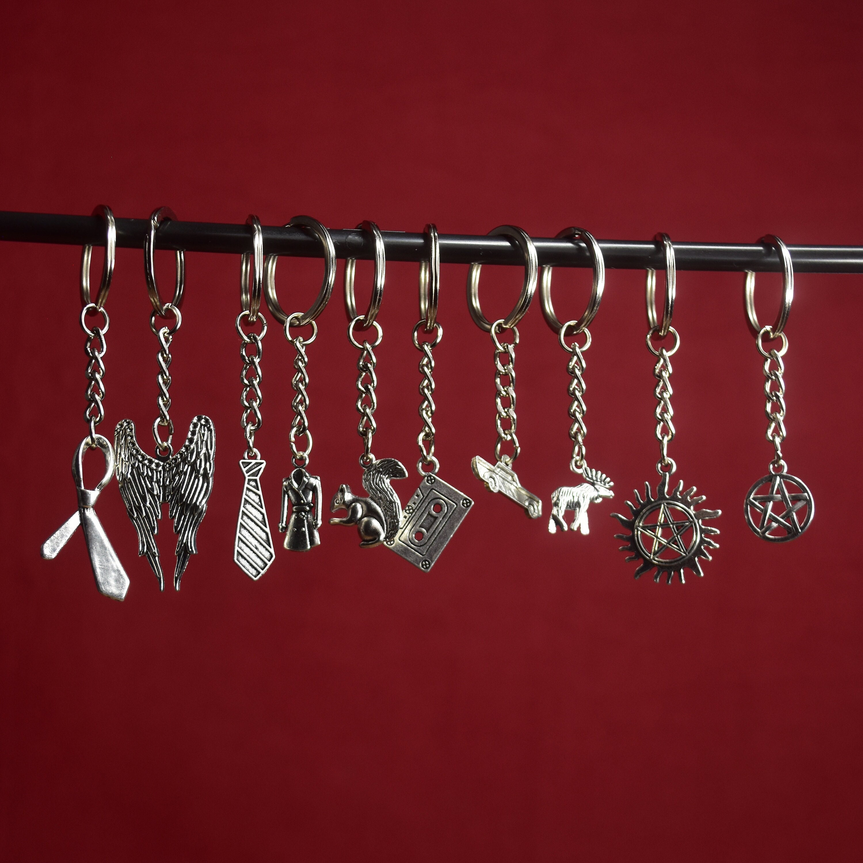 Metal Keychain Suitable For Hanging Bag Buckle Key Ring - Temu