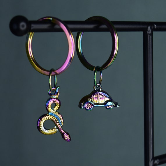 Crowley Rainbow Snake bentley Keychains Etsy UK