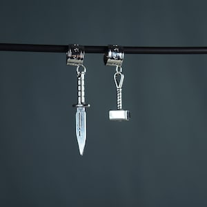 Loke och Tor Dolk och Hammare Öronmanschett - Loke Laufeyson och Tor Odinson-