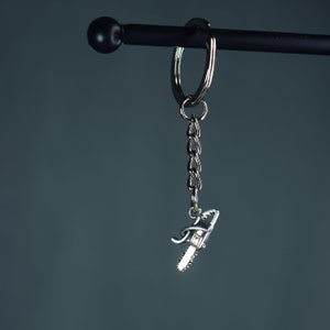 Porte-clés à breloque tronçonneuse – CSM – Bijoux cosplay anime