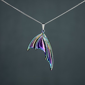 WWDITS Rainbow Bat Wing Necklace - What We Do In The Shadows