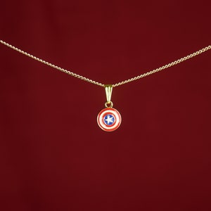 Captain America Necklace - Steve Rodgers|Sam Wilson -