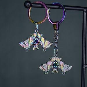 WWDITS Rainbow Bat Keychain - What We Do In The Shadows