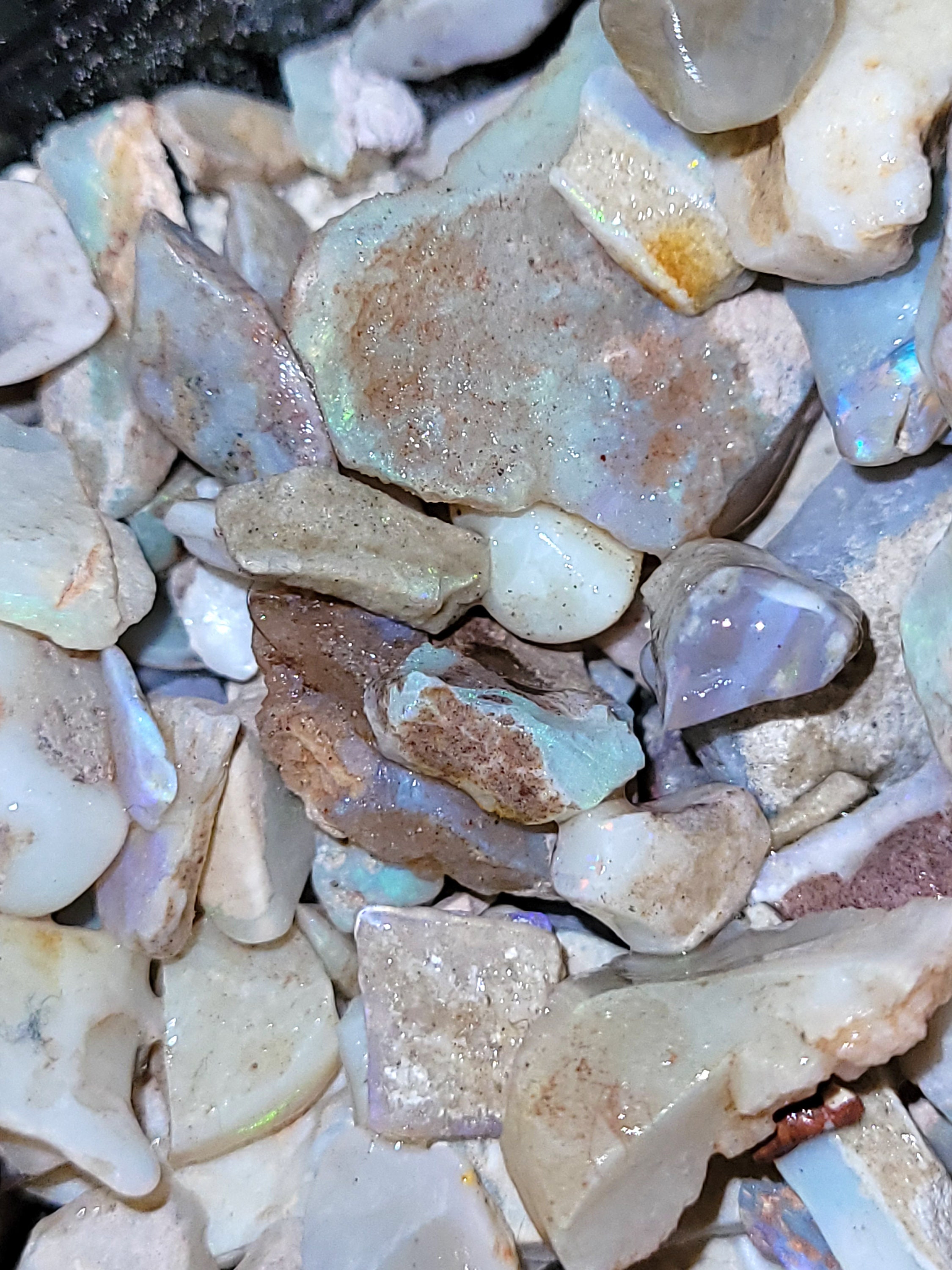 Rough opal. Australian opal potch and color. Unsorted Only 1 Etsy