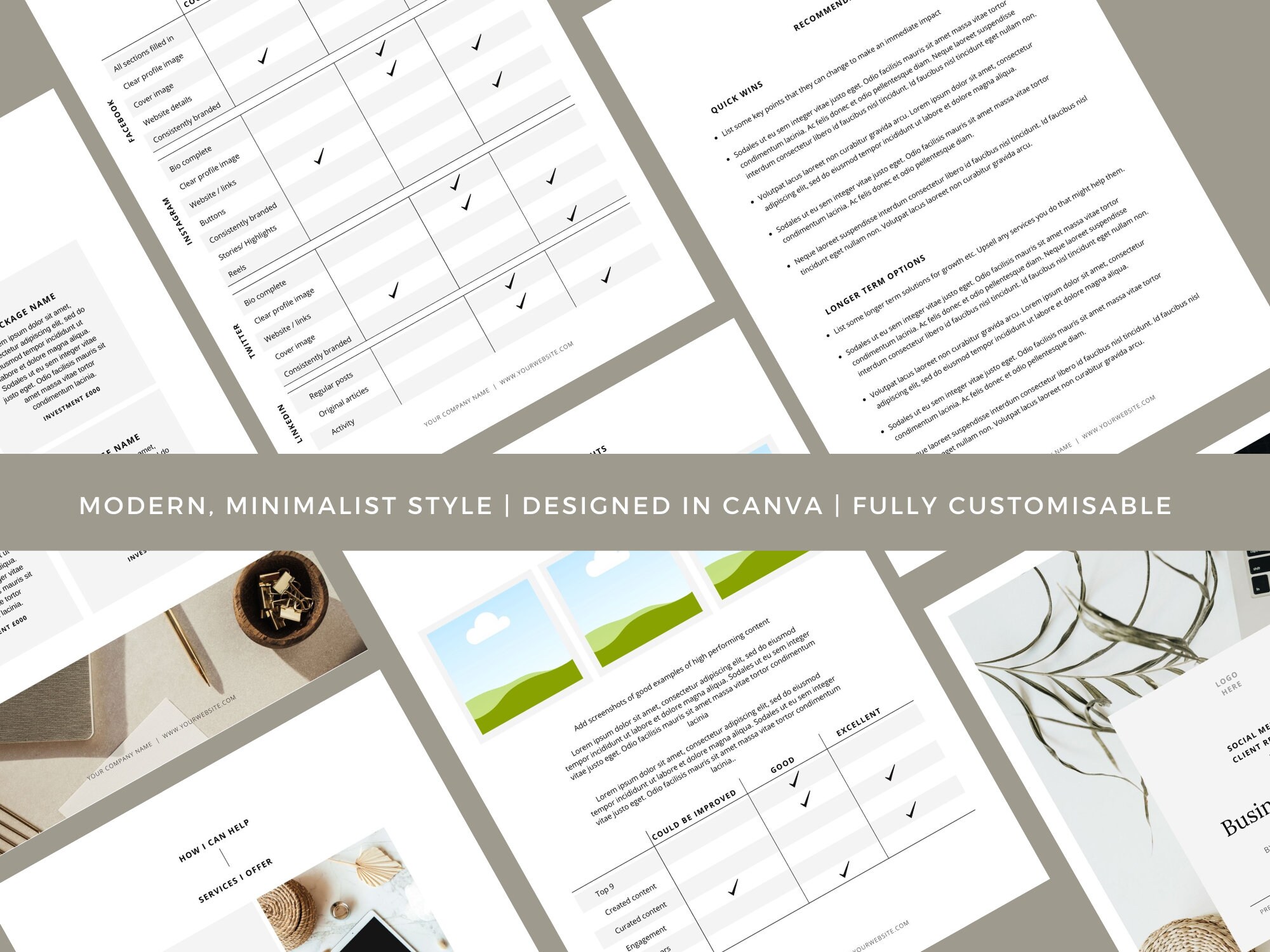 Social Media Audit Template Canva Template Digital Etsy social-media-audit-template-canva-template-digital-etsy