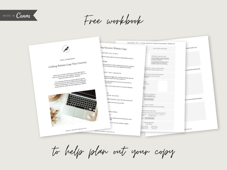 Canva Sales Page Template, Website Page, Online Sales Template, Sales Landing Page Template, Canva Website Template, Coaching Sales Page image 8
