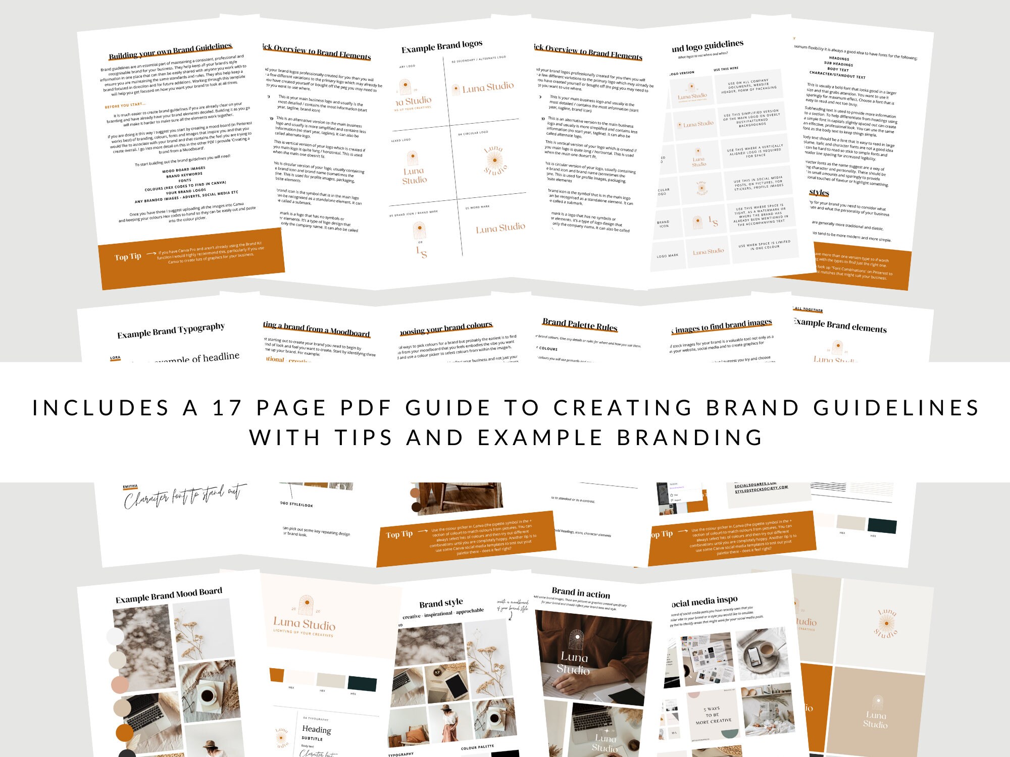 Brand Style Guidelines, Brand Template, Style Guidelines, Brand Palette ...