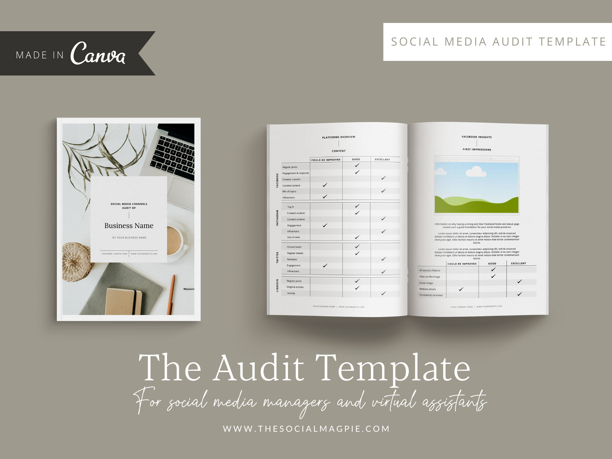 social-media-audit-template-canva-template-digital-etsy
