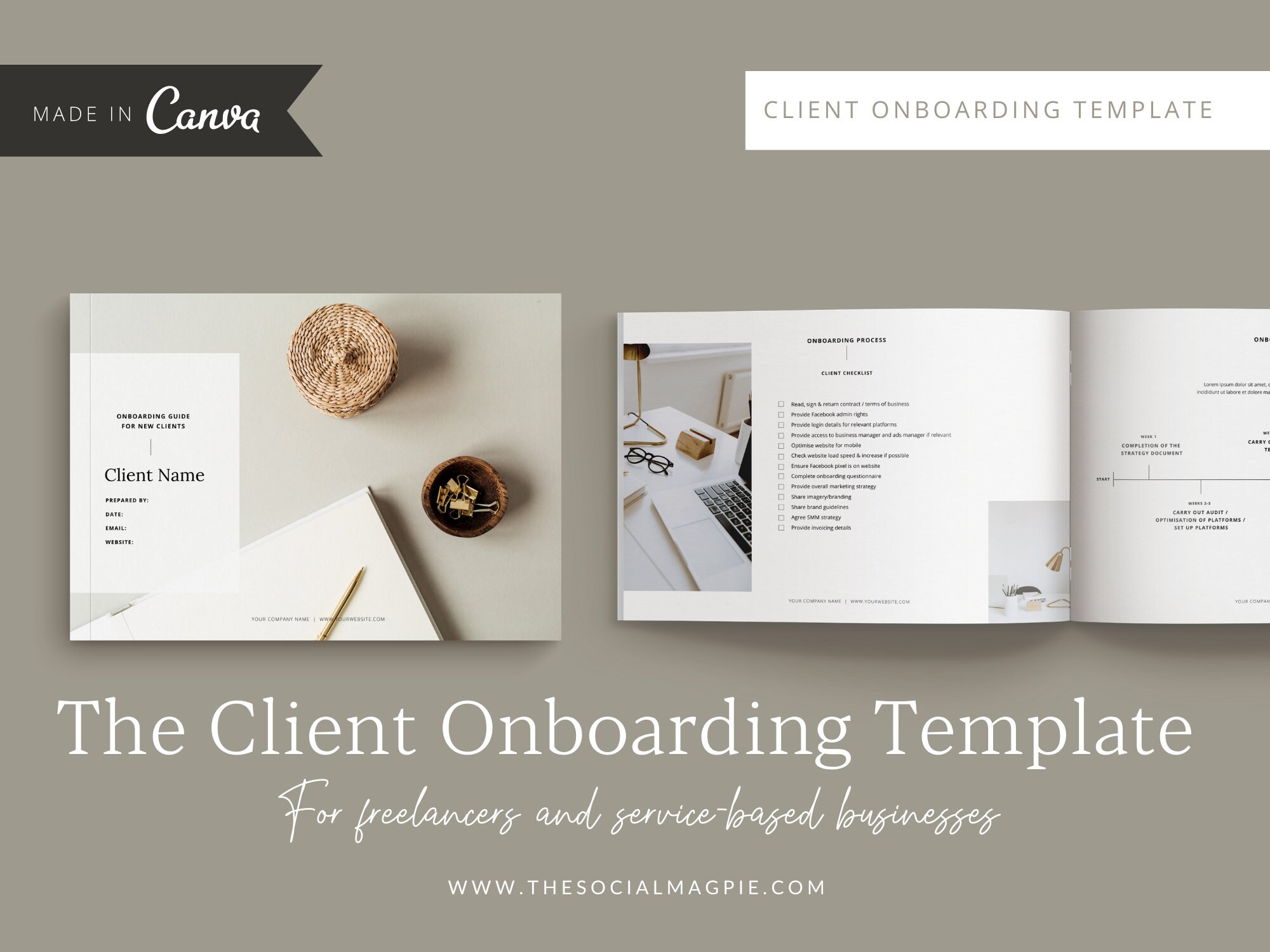 Client Onboarding Template Social Media Manager Onboarding Template 