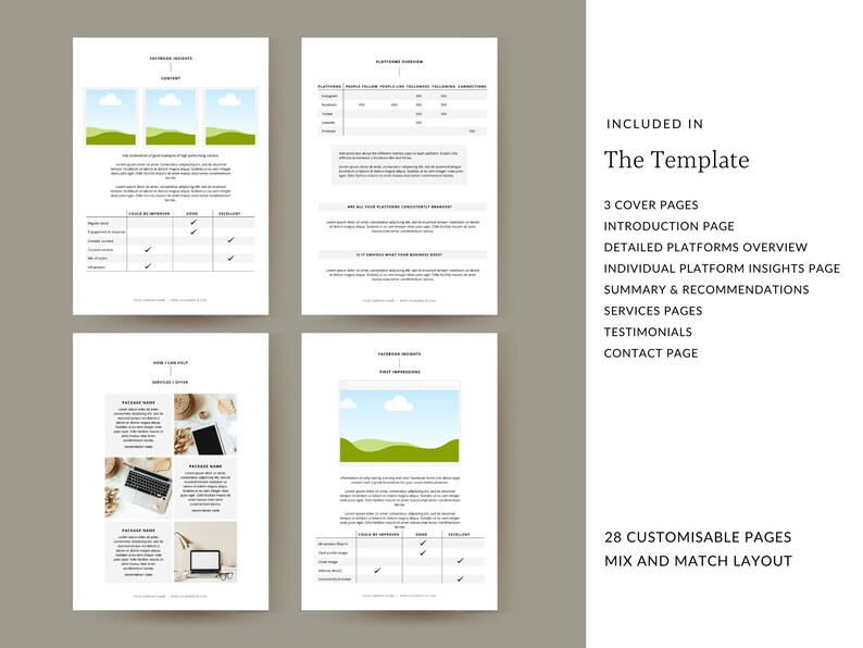 Social Media Audit Template Canva Template Digital Etsy social-media-audit-template-canva-template-digital-etsy