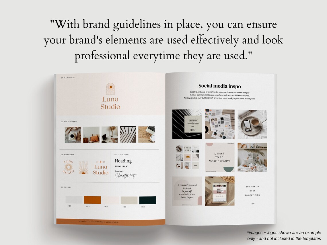 Brand Style Guidelines, Brand Template, Style Guidelines, Brand Palette ...