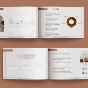 Social Media Strategy Template | Canva Editable Design (Digital Download) image 4