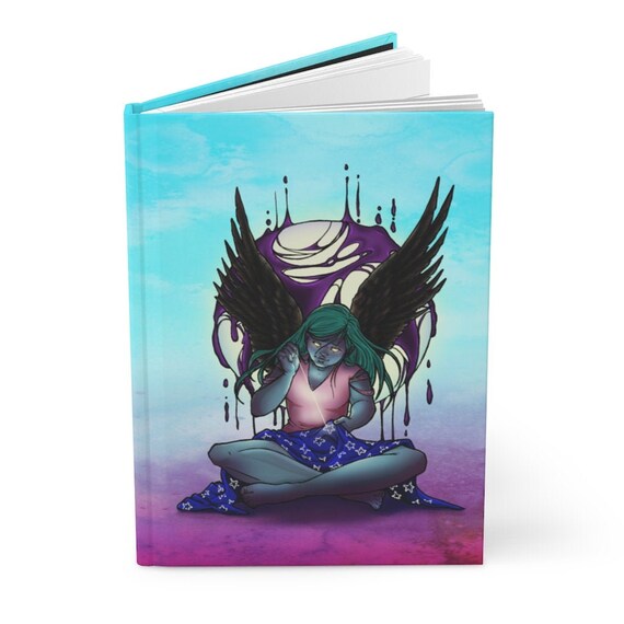 Fantasy Art Journal Hardcover Notebook Matte Cover Etsy