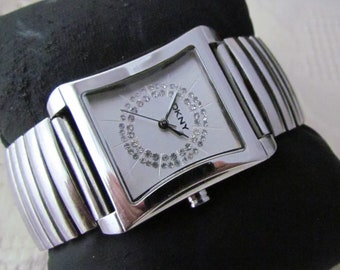DKNY NY1350 Montre Homme Carr Chrono Acier Inoxydable Bracelet
