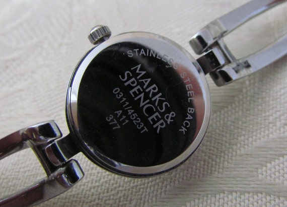 Vintage Wristwatch Rare Marks Spencer Women s diamond Style Cocktail dress Watch Quartz Movement Very Nice Condition Etsy