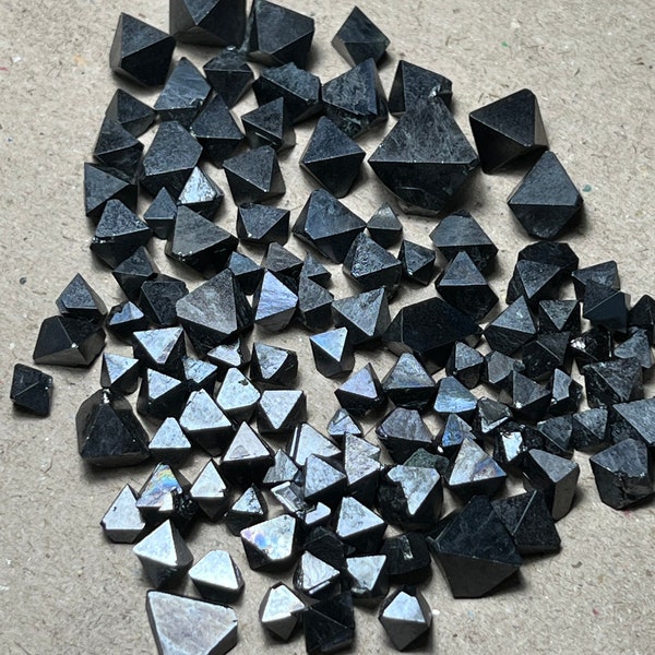 Magnetite octahedral crystals Lot 100 Grams from Skardu Pakistan