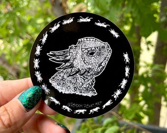 Horned Lizard Sticker