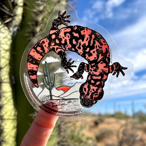 Désert de monstre de Gila Sticker