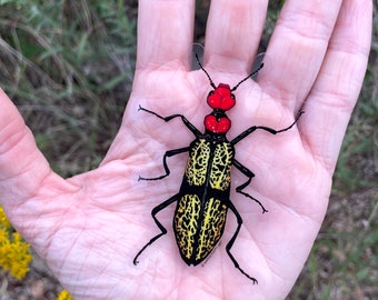 Ironcross Blister Beetle Sticker