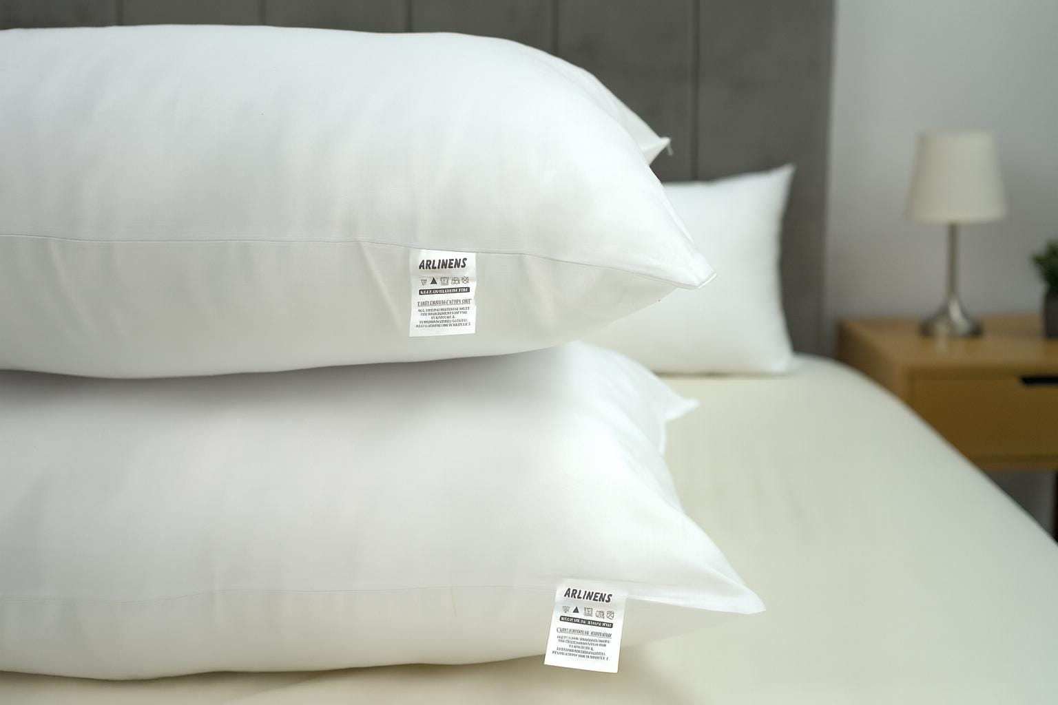 NZ Quilted Bounce Back Hollowfibre Pillow – 19x29 Inch, Pack Of 2/4/6/8/10, Non-Allergenic