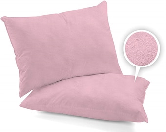 Flannelette Pair of Pillowcase 100%Brushed Cotton Thermal Soft Pillow Cover 6 Beautiful Colors Size 19" x 29''