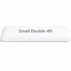 Hollowfibre Bolster Pillow Non Allergenic Extra Filled Full Body Support Orthopedic Pregnancy Pillow All Sizes Small Double