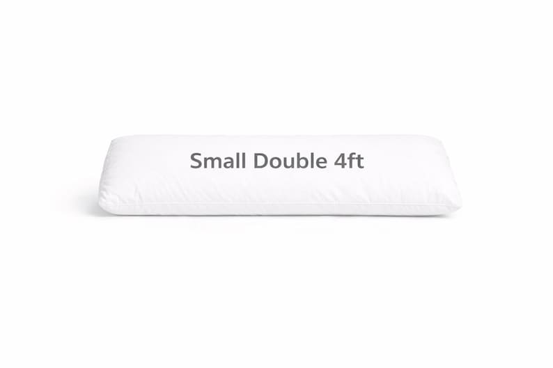 Hollowfibre Bolster Pillow Non Allergenic Extra Filled Full Body Support Orthopedic Pregnancy Pillow All Sizes Small Double