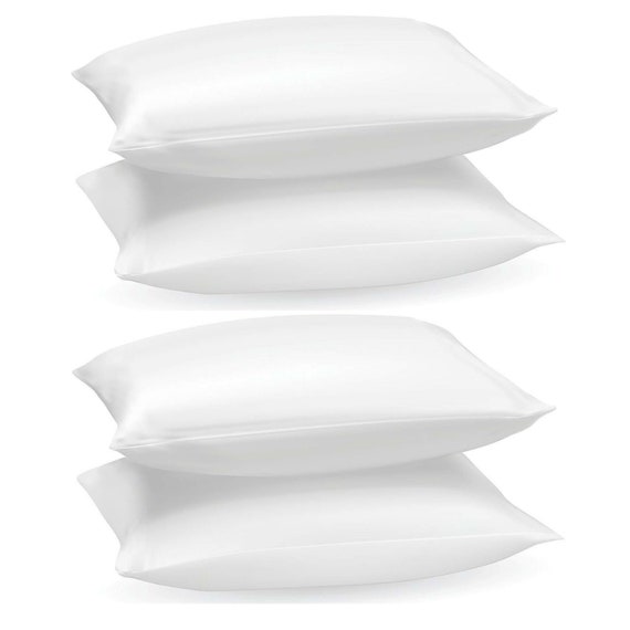 Duck Feather & Down Pillows Pillow Extra Filled Hotel Quality PACK of 1, 2  & 4