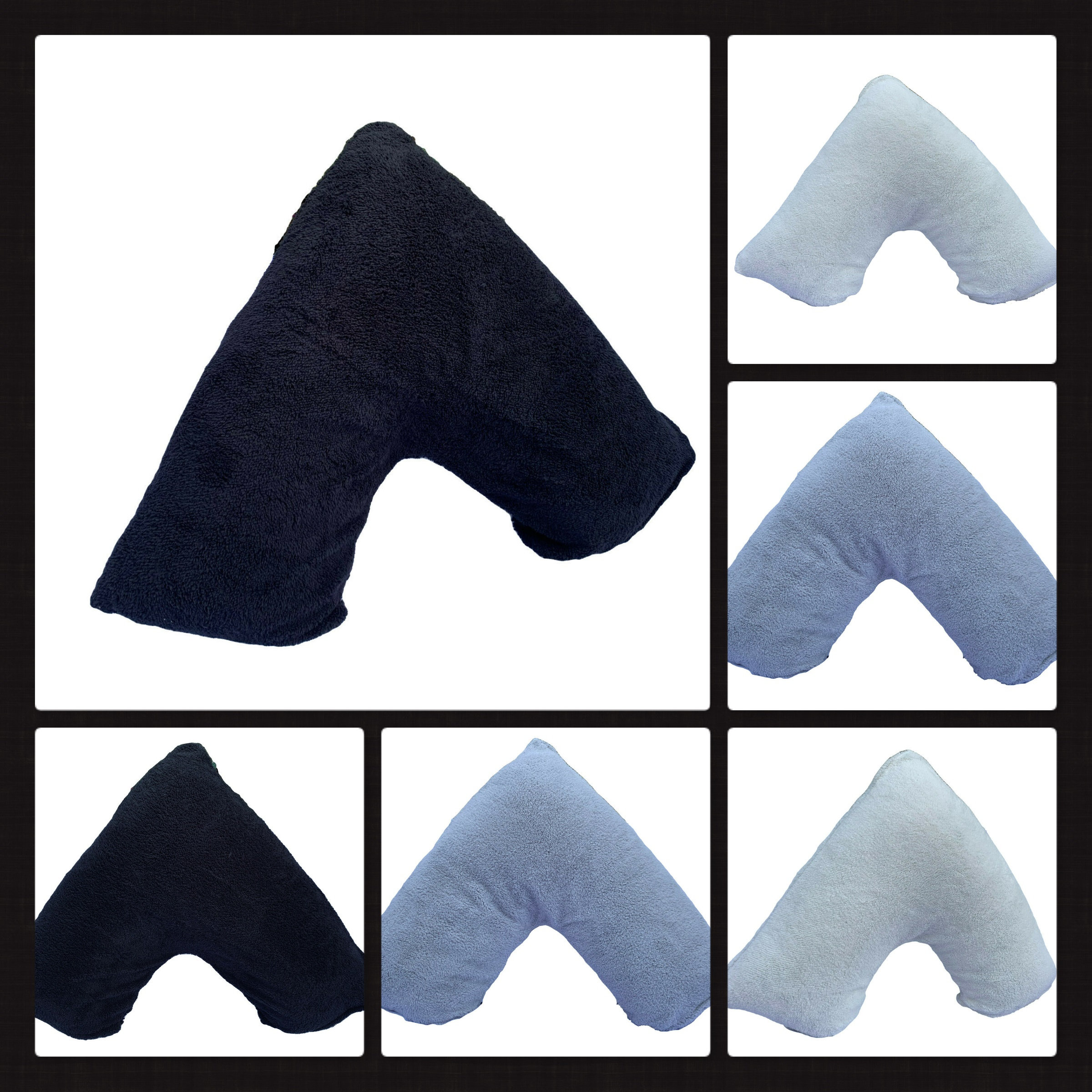 Teddy Fleece V Shaped Pillowcase/Cover Only. For Back Neck Etsy