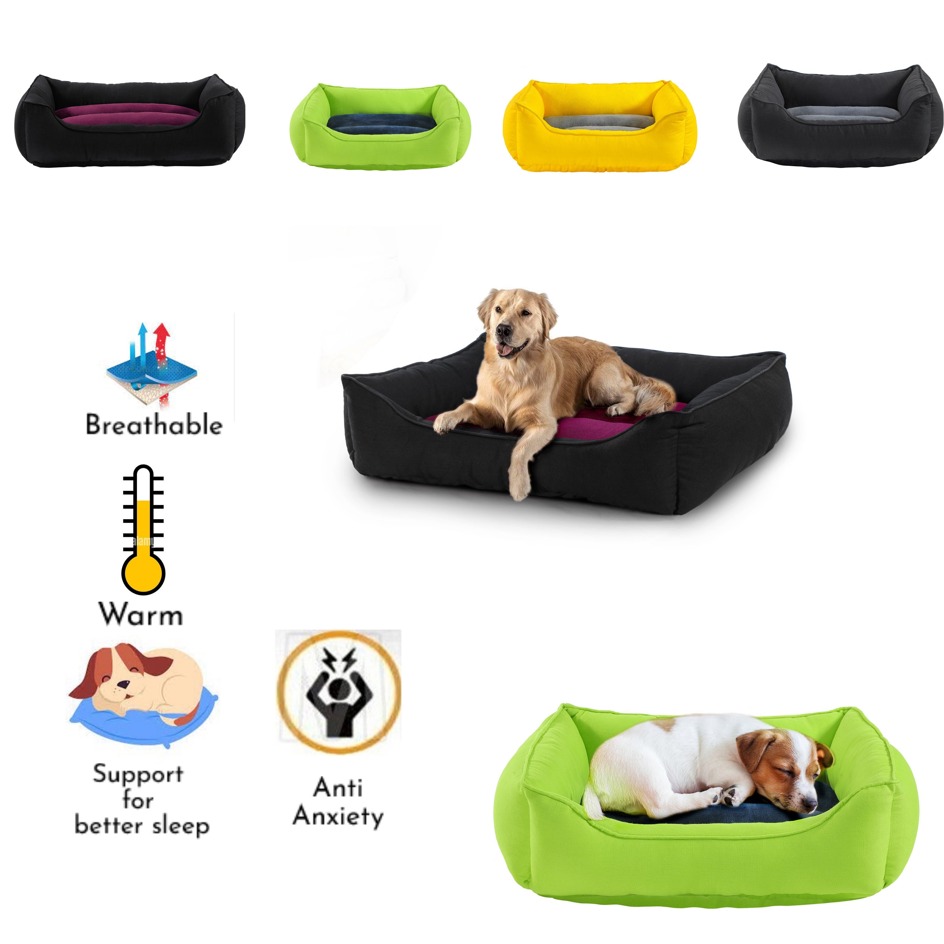 aldi calming dog bed