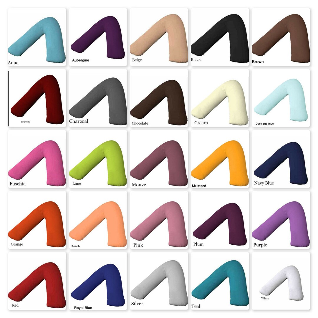 Orthopaedic V Shaped Pillow Case/cover Maternity & Nursing Support