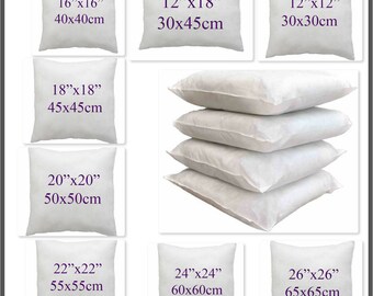square cushion sizes