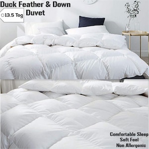 Feather stuffed blanket cheap