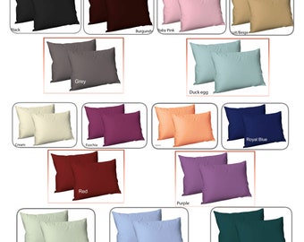 Poly cotton cheap pillowcases