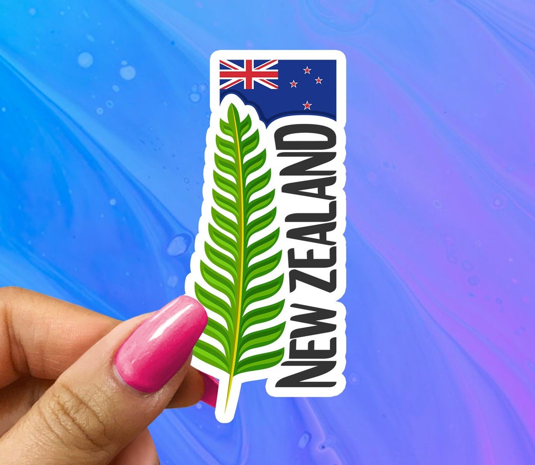 New Zealand Travel Sticker, New Zealand Vacation Decal Etsy