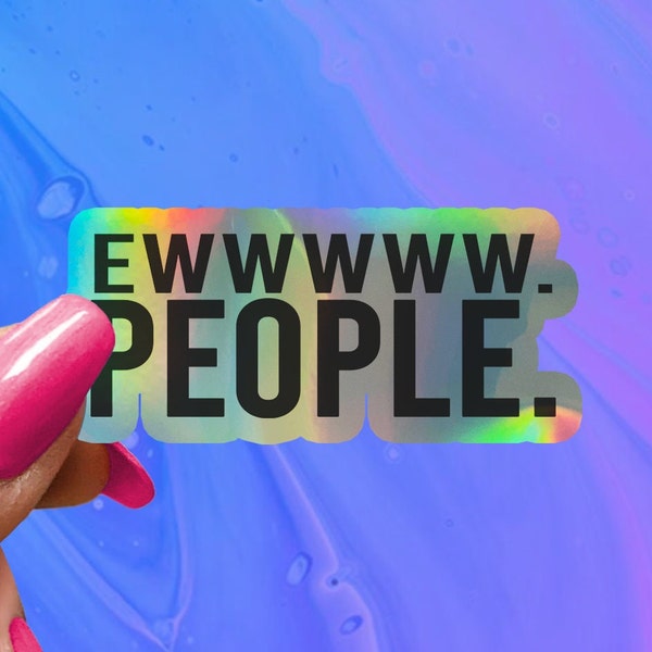 Awkward Sticker - Etsy