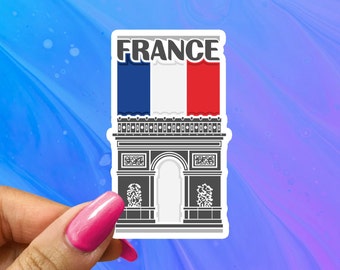 France Travel Sticker, French Vacation Decal