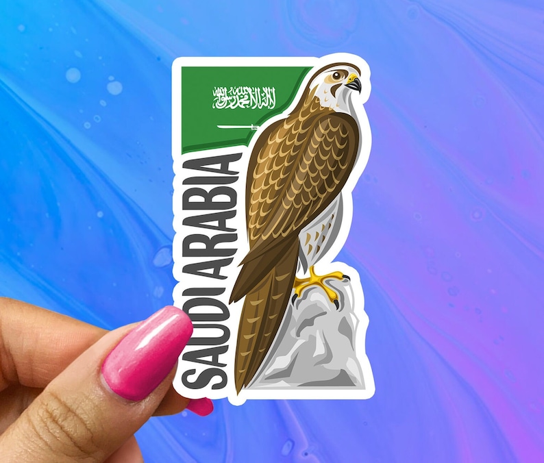 Saudi Arabia Travel Sticker, Saudi Arabian Vacation Decal - Etsy