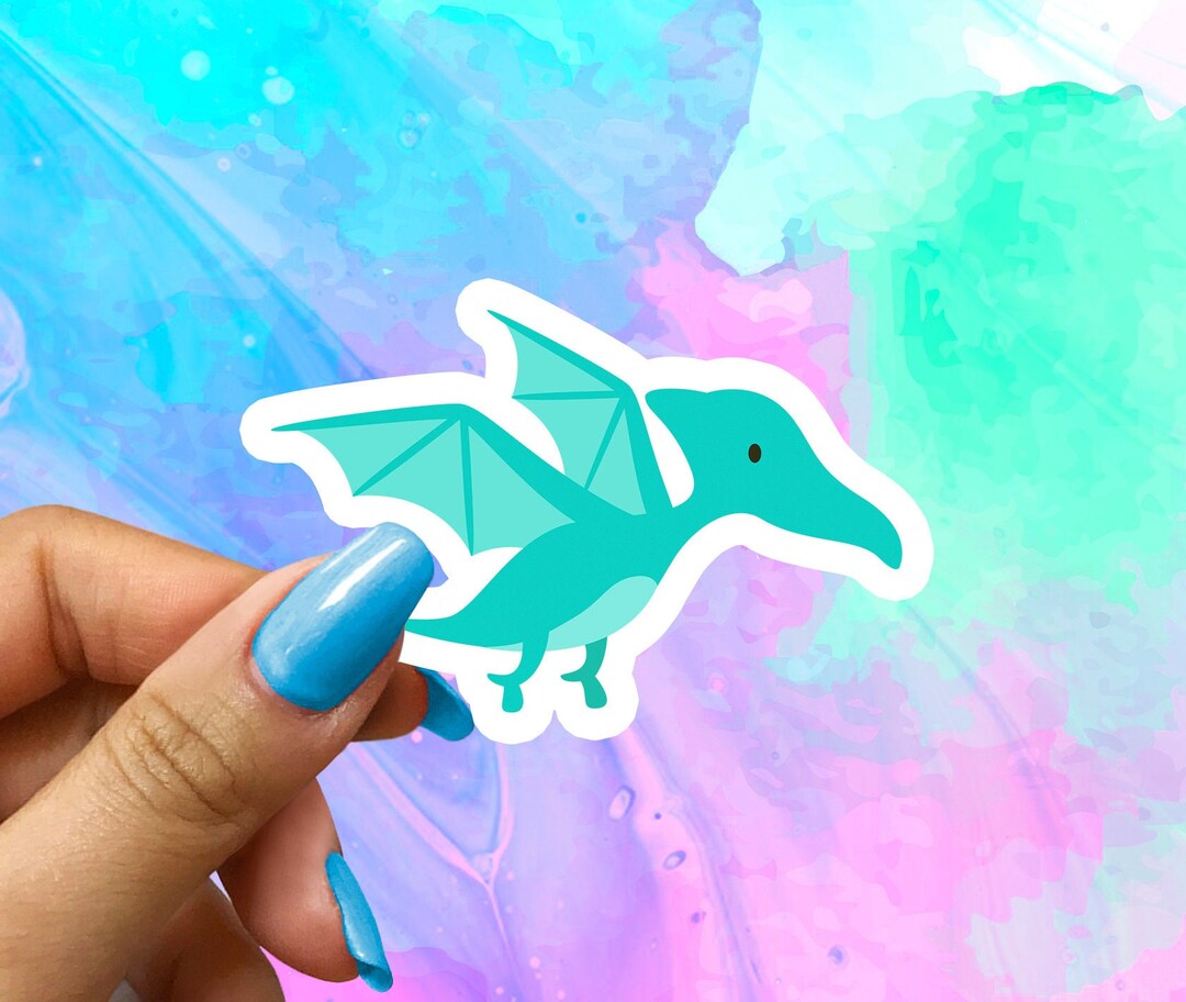 Insectosaurus Sticker Baby Pterodactyl Vinyl Dinosaur Dino Stickers Laptop Water Bottle ...