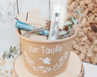 Gift baptism money gift dove candle gift box wish fulfillment