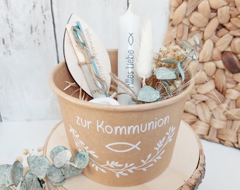 Gift Communion Confirmation Money Gift Fish Candle Gift Box Wish Fulfiller
