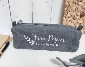 Personalized pencil case for teachers | Farewell gift for school | Pencil case | Pencil case