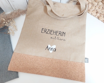 Bag Educator Farewell Gift Thank You Kindergarten Kita Gift Idea