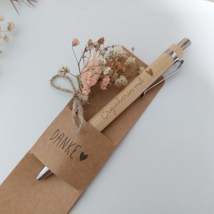 Kugelschreiber Erzieherin mit Geschenkverpackung | Gravur | Kindergarten | Kita | Danke Geschenk | Abschiedsgeschenk | Geschenkidee