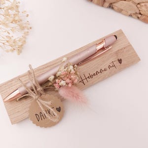 Midwife Gift - Personalized Ballpoint Pen, Engraved with Name, Thank You Midwife Set, Gift Idea for Birth image 4